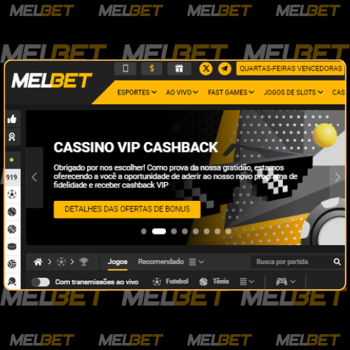 Acesse o site oficial da Melbet