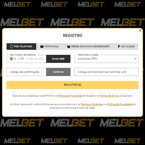 Insira os dados necessários para o registro